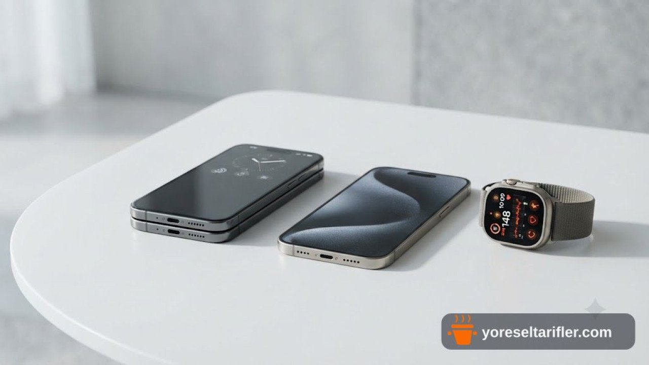 Apple, Katlanabilir iPhone Duo ve Yeni Pro Modellerini Tanıttı