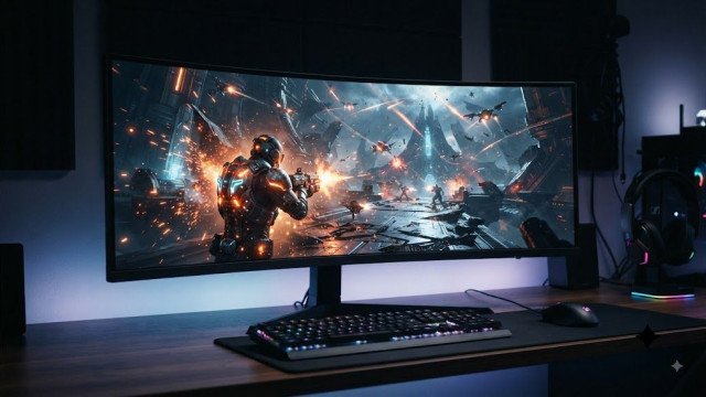 Lenovo'dan Uygun Fiyatlı 34 İnç 240Hz Kavisli Oyuncu Monitörü